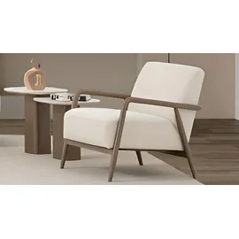 JV Möbel Lounge-Sessel 85 x 72 x 65 cm Weiß