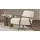 JV Möbel Lounge-Sessel 85 x 72 x 65 cm Weiß