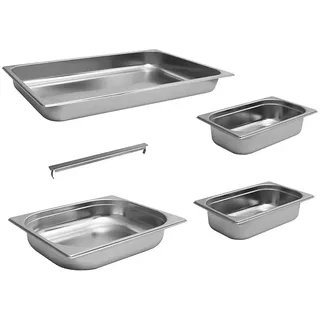 Zorro Chafing Dish Starter Set Inkl. Behälter | 15-Teilig | 590x357x292mm