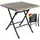 CASARIA Gartentisch 65 x 65 x 60 cm Beige
