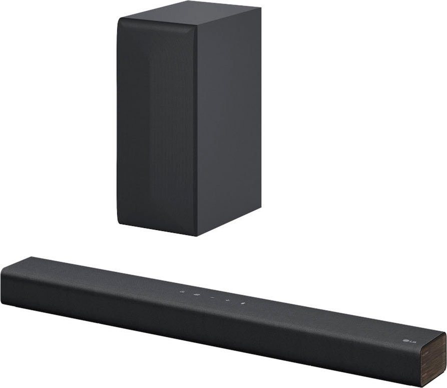LG DS40Q 2.1 Soundbar (Bluetooth, 300 W, AI Sound Pro,Hi Res Audio,TV Soundmode Share,kabelloser Subwoofer) schwarz