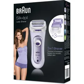 Braun Silk-épil LS 5560 weiß/lila