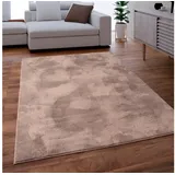 Paco Home Fellteppich »Kunstfell Soft 380«, rechteckig, 14 mm Höhe, Langflor, Kuschelteppich - besonders weich, Uni-Farben Paco Home taupe B: 120 cm 1 St.