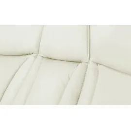 HIMOLLA Trapezsofa Leder 3-Sitzer Blau