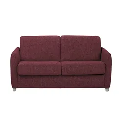 Betty Schlafsofa mit Faltbettfunktion rot - Webstoff Betty ¦ rot ¦ Maße (cm): B: 162 H: 86 T: 97