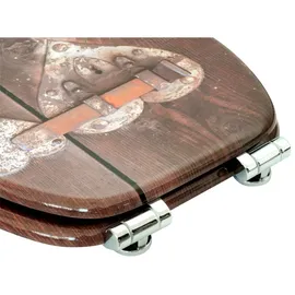 Sanilo WC-Sitz mit Absenkautomatik Braun