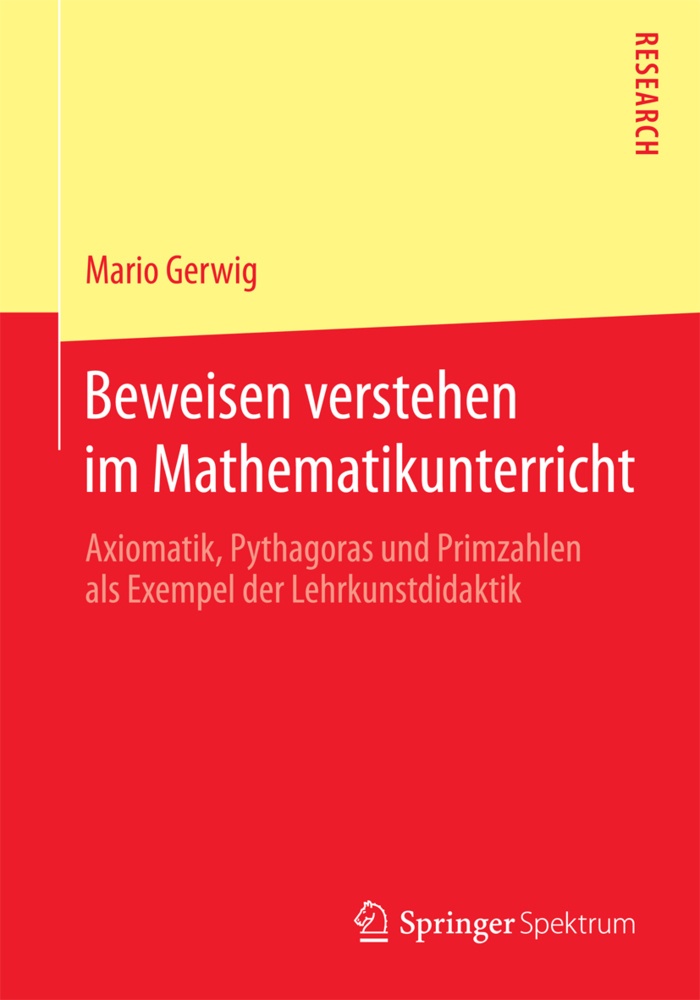 Beweisen Verstehen Im Mathematikunterricht - Mario Gerwig  Kartoniert (TB)