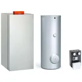 Viessmann Paket Vitocrossal 300 CU3A 26 kW Gas-Brennwertkessel mit Speicher Vitocell 100-V CVAA 200L mit Mischer