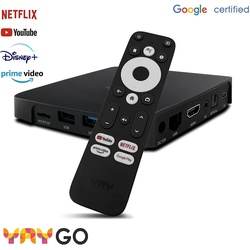 VU+ Streaming-Box »YAY GO Android TV HIGH-END 4K UHD Streaming Box«