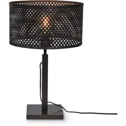 GOOD & MOJO Tischleuchte "JAVA", schwarz, Ø 32,00cm H: 38,00cm, Lampen, Nachhaltig
