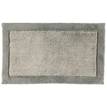 CAWÖ Luxury Home Two-Tone 590 Badteppich 60 x 100 cm graphit