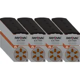 600 x Rayovac Extra Advanced Hörgerätebatterien 312 312AU-6XEMF 100 Blister