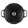 Le Creuset Signature Bräter 30 cm rund schwarz glänzend