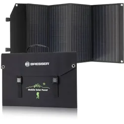 BRESSER Mobiles Solar-Ladegerät 120 Watt mit USB- u. DC-Anschluss EINHEITSGRÖSSE