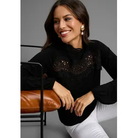 LAURA SCOTT Longsleeve Schwarz 36/38