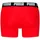 Puma Boxershort 6er Pack in Schwarz/Rot | Gr.: M