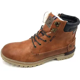Mustang Herren Stiefel Cognac - 47 EU