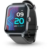 Cellular Line ION PRO Square BT 46 mm Kunststoffgehäuse schwarz Sportarmband schwarz M