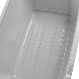 KEEEPER Wäschewanne grau, mit 2 Griffen, aus Kunststoff, 52 l,