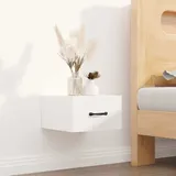 vidaXL Hängenachtschrank 35x35x20 cm Hochglanz-Weiß