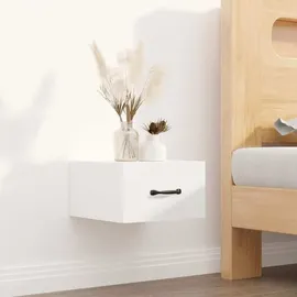vidaXL Hängenachtschrank 35x35x20 cm Hochglanz-Weiß