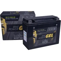 Intact GEL12-24HL-BS. Bike-Power GEL 24Ah Motorradbatterie (DIN 82400) YTX24HL-BS,