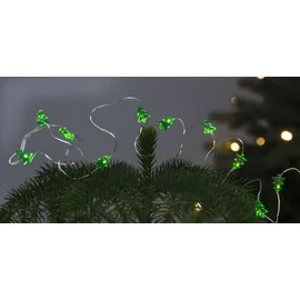 STAR LED Draht-Lichterkette 1 m Grün