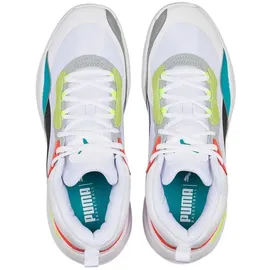 Puma Playmaker Pro Basketballschuhe Unisex puma white/fiery coral 46 - Weiß - 46