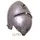 Ulfberth Deutsche Beckenhaube mit Visier, 2 mm Stahl (S)