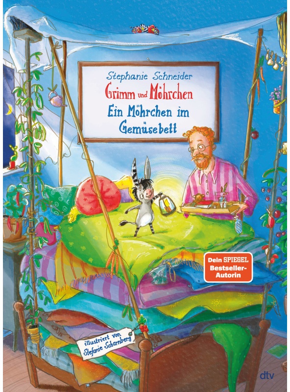 Ein Möhrchen Im Gemüsebett / Grimm Und Möhrchen Bd.4 - Stephanie Schneider, Gebunden