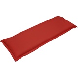 Indoba Bankauflage Premium 95°C vollwaschbar Rot 120x45 cm