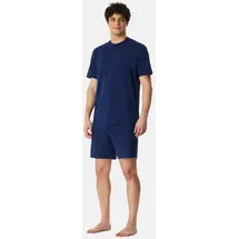 SCHIESSER Pyjama Modern Essentials Blau 56 (XXL)