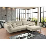 Set One by Musterring Ecksofa SO 4500 Cord Beige Creme