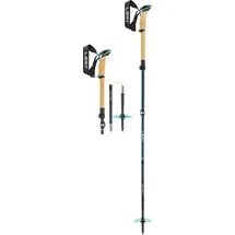Leki Bernina FX Carbon Skistöcke (Größe 100-120cm, schwarz)