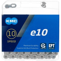 KMC e10 EPT E-Bike 10-Fach Kette 1/2" x11/128, 136 Glieder, Silber