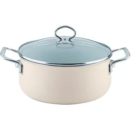RIESS Avorio Kasserolle 24 cm rund
