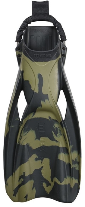 Mares Geräteflosse Power Plana Tactical Green - Farbe: Camouflage Olive - Gr. XL