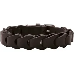 Hunter Halsband Solid Education Chain dunkelbraun 51,5 cm