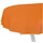 ANRO Wachstuch-Tischdecke abwaschbar Oval 220 x 140 cm Orange
