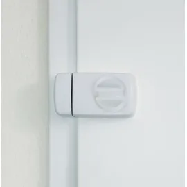 ABUS Tür-Zusatzschloss 7010, mit Drehknauf, silber, 53293