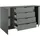 HBZ Sideboard 180 x 90 x 40 cm Grün
