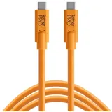 Tether Tools USB-C zu USB-C 4,60 m Orange