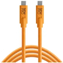 Tether Tools USB-C zu USB-C 4,60 m Orange