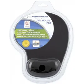 Esperanza Gel Handgelenkauflage Monochrom Schwarz