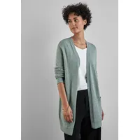 STREET ONE Damen A253788 Offener Cardigan Temper mint mel.) 42