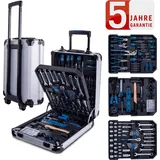 SCHEPPACH Werkzeugkoffer WZT187 187-tlg. schwarz/silberfarben
