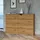 home collective Kommode, Eiche Artisan, Holz, 8 Schubladen, 140x97x40 cm, Wohnzimmer, Kommoden & Sideboards, Kommoden