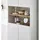 Saphir Quickset 100 Hochschrank 61,6 x 182,8 x 32,2 cm Weiß Holzwerkstoff
