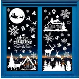 luxuskollektion Fensterbilder Weihnachten Selbstklebend Groß XXL Fensterdekoration