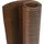 Balkonverkleidung 400 x 90 cm Braun/Schwarz Rattan